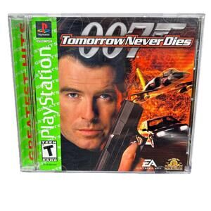 007 Tomorrow Never Dies Sony PlayStation 1 PS1 Exclusive Greatest Hits – CIB